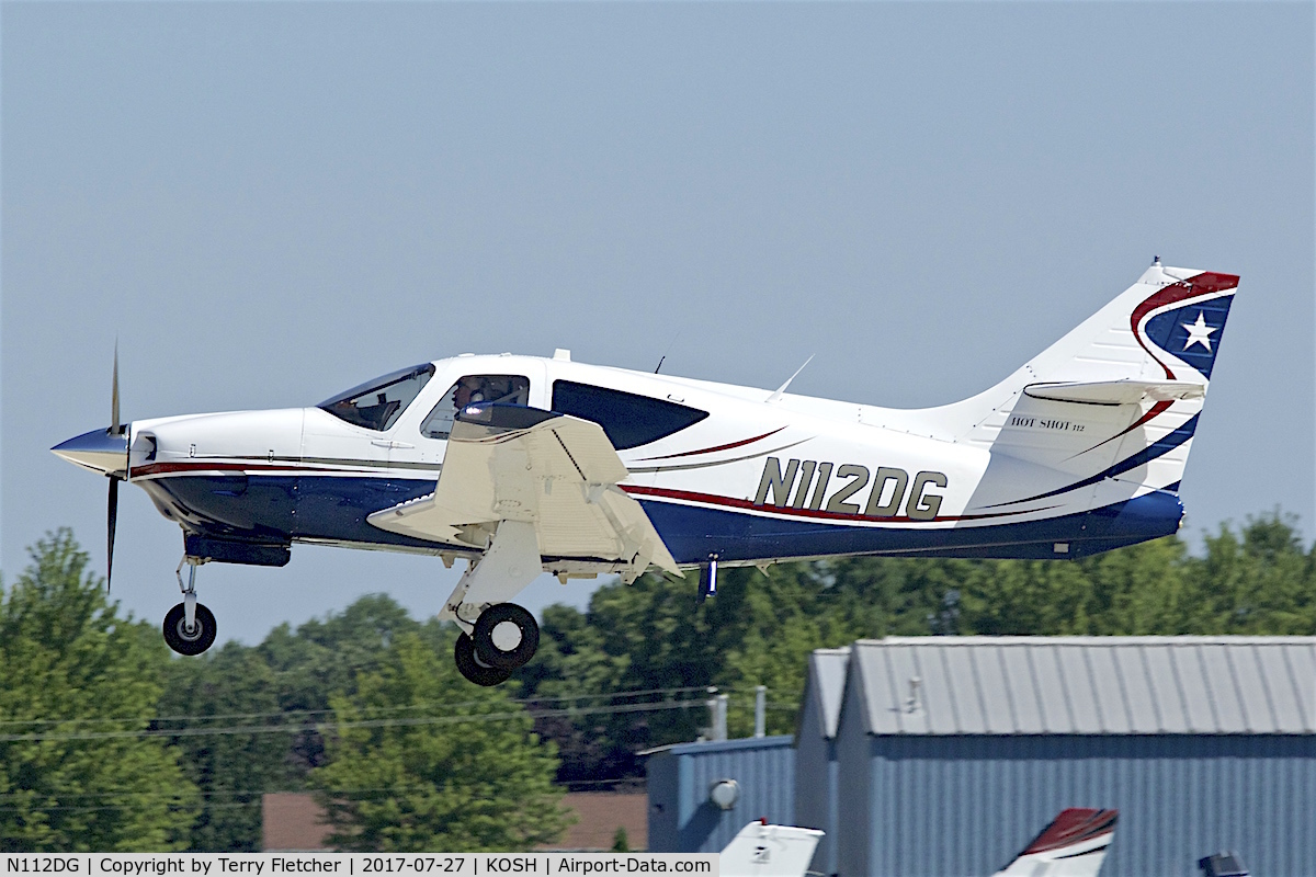 N112DG, 1973 Aero Commander 112 C/N 105, At 2017 EAA AirVenture at Oshkosh