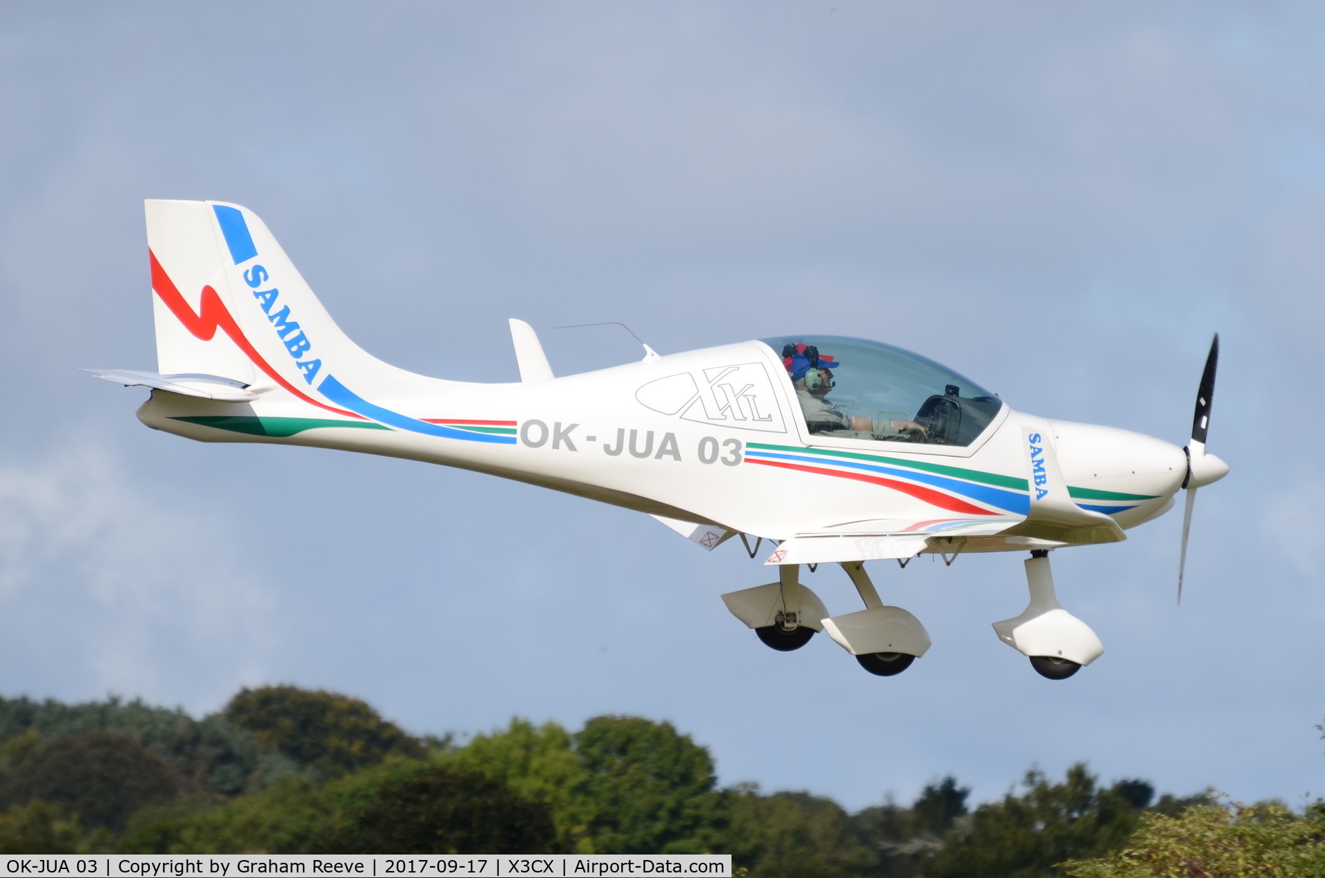 OK-JUA 03, Urban Air UFM-10 Samba C/N Not found OK-JUA 03, Landing at Northrepps.