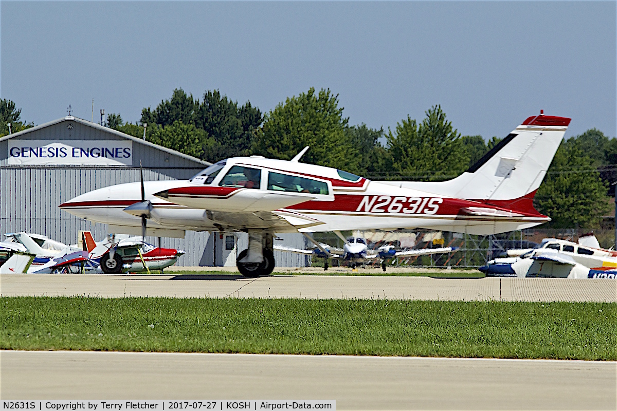 N2631S, 1979 Cessna 310R C/N 310R1620, At 2017 EAA AirVenture at Oshkosh