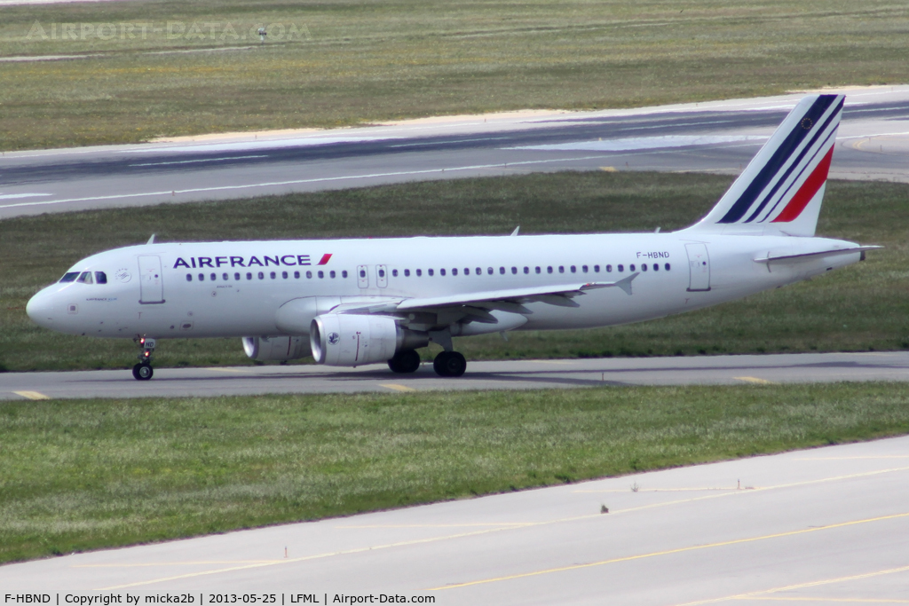 F-HBND, 2011 Airbus A320-214 C/N 4604, Taxiing