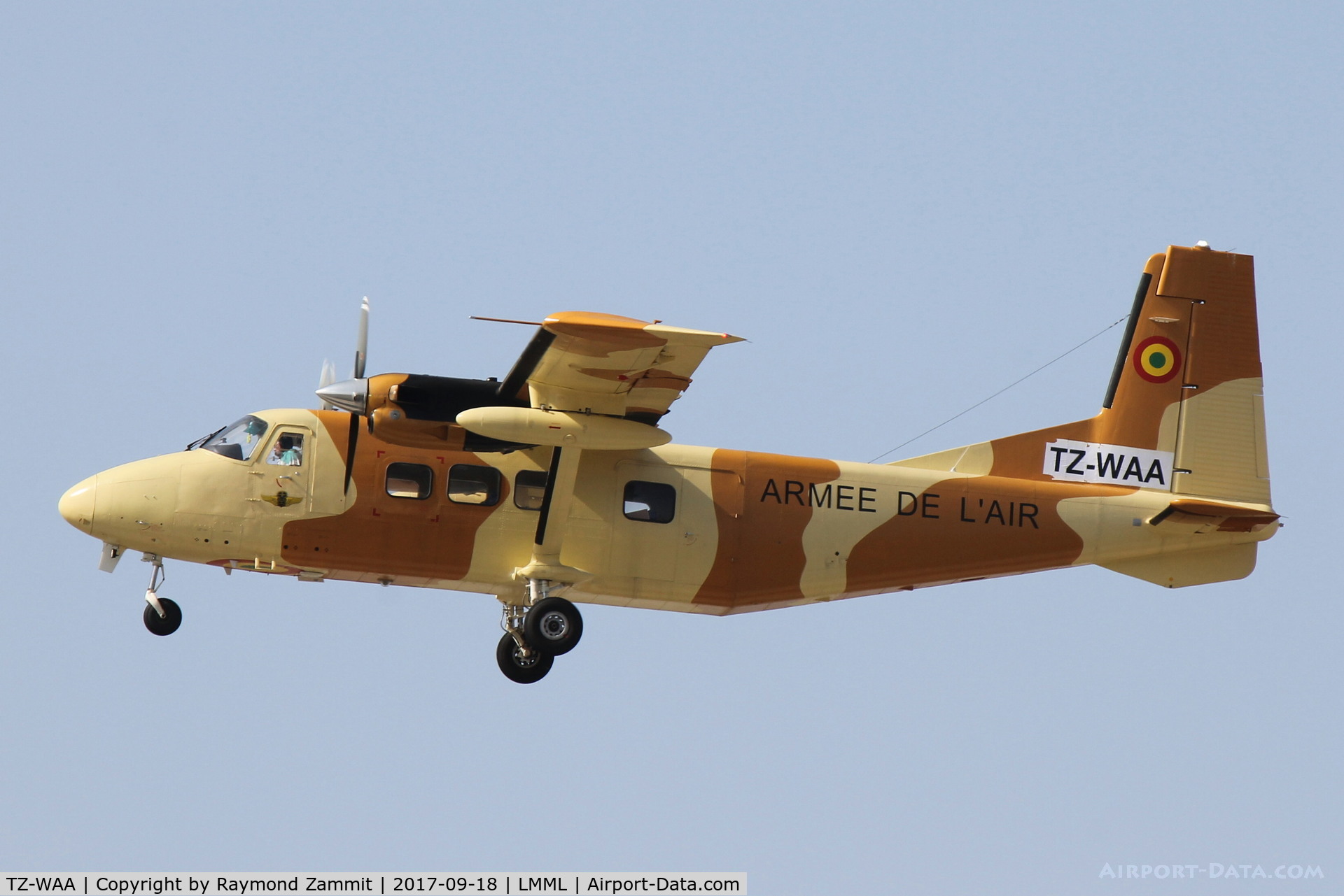TZ-WAA, Harbin Y-12E C/N 093, Harbin Y-12E TZ-WAA taking off from Malta on delivery to the Mali Air Force