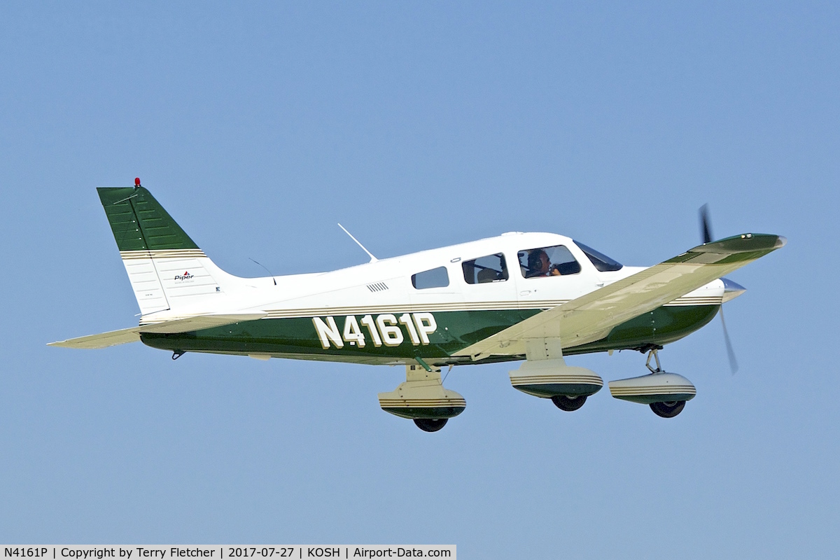 N4161P, 1999 Piper PA-28-181 Archer C/N 2843309, At 2017 EAA AirVenture at Oshkosh