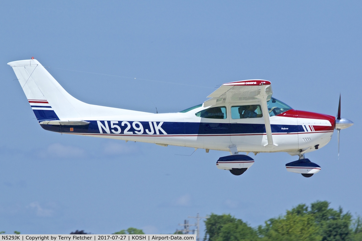 N529JK, 1977 Cessna 182Q Skylane C/N 18265525, At 2017 EAA AirVenture at Oshkosh