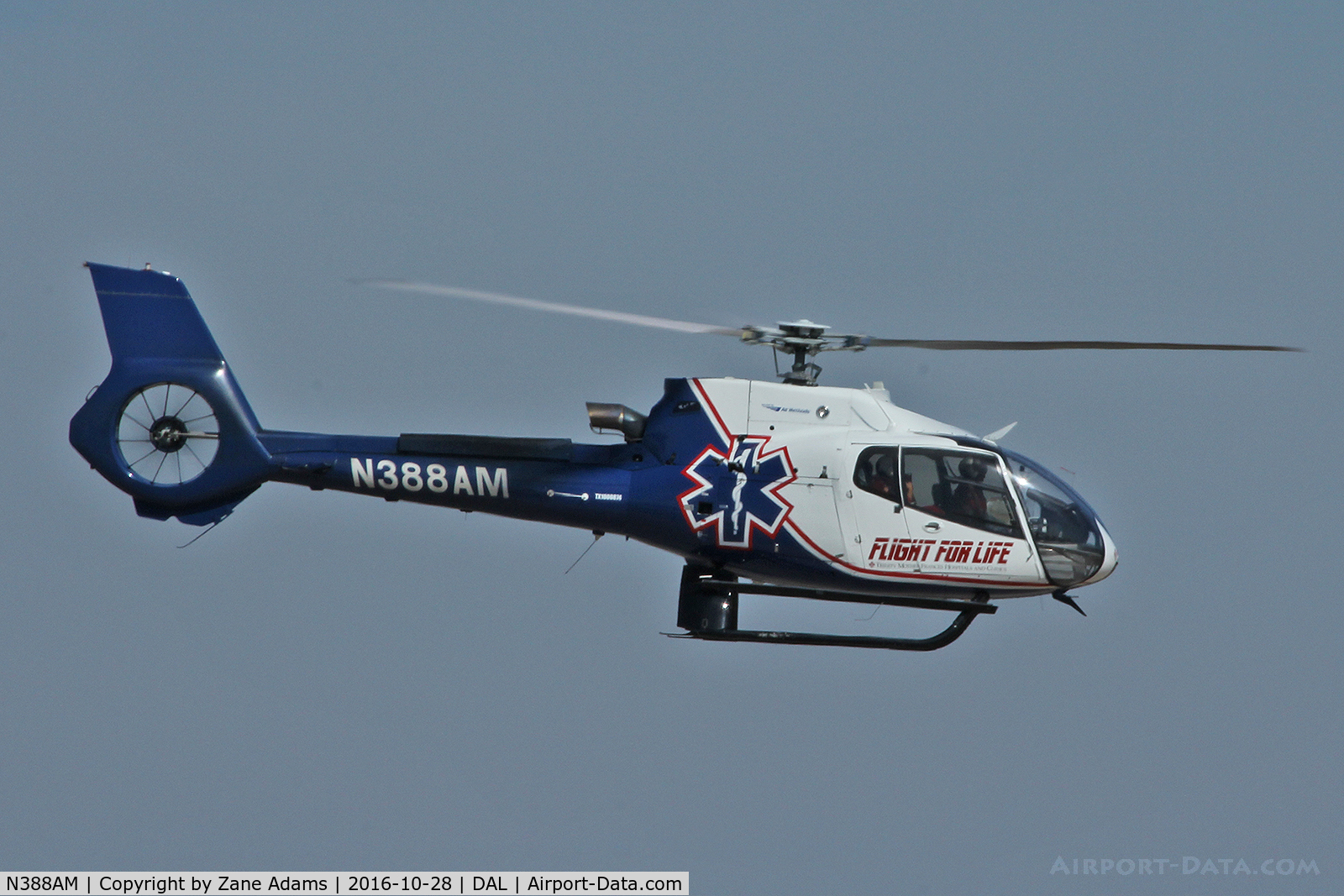 N388AM, Eurocopter EC-130B-4 (AS-350B-4) C/N 7257, Dallas Love Field