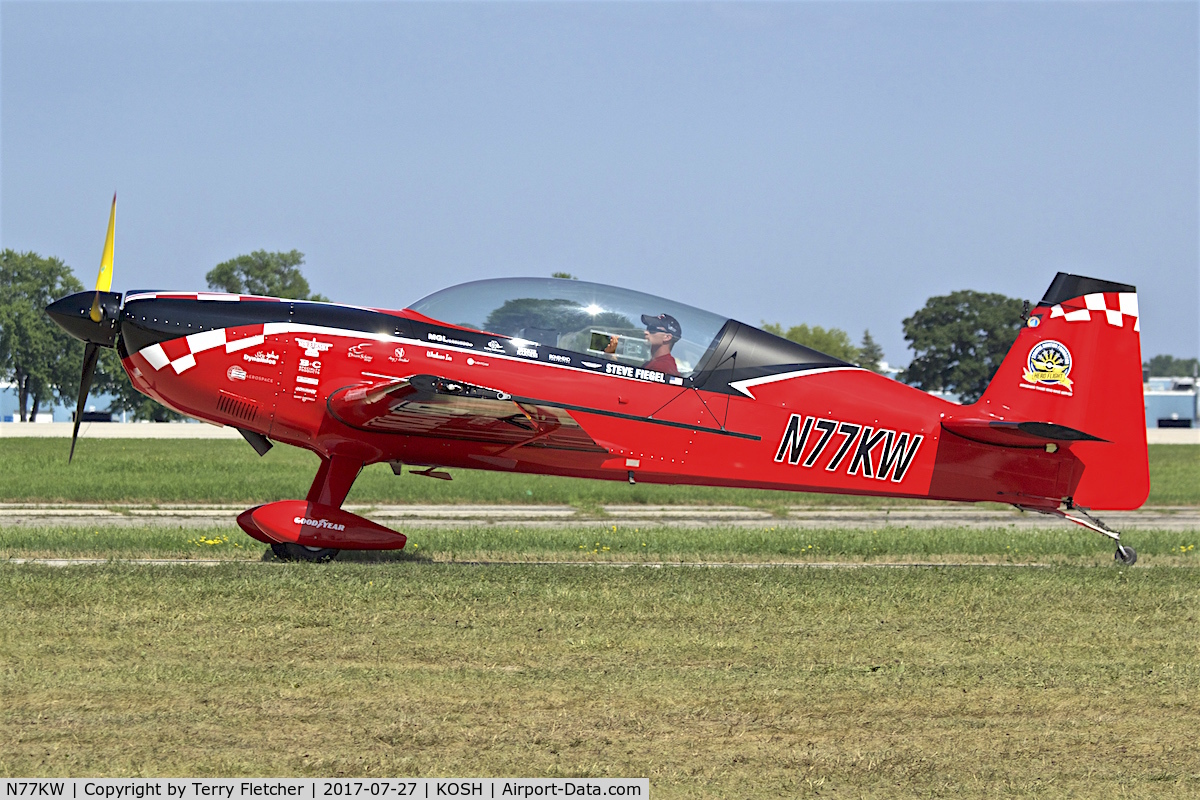 N77KW, 1997 Extra EA-300/L C/N 053, At 2017 EAA AirVenture at Oshkosh