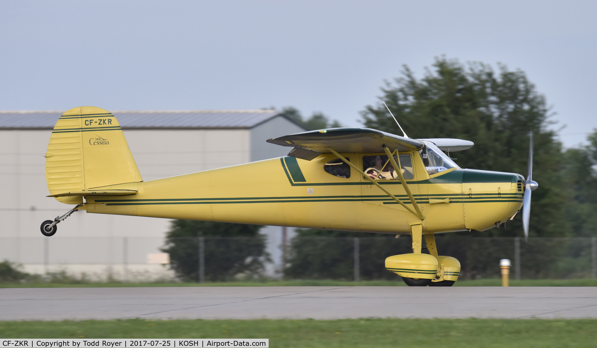 CF-ZKR, 1947 Cessna 140 C/N 12543, Airventure 2017