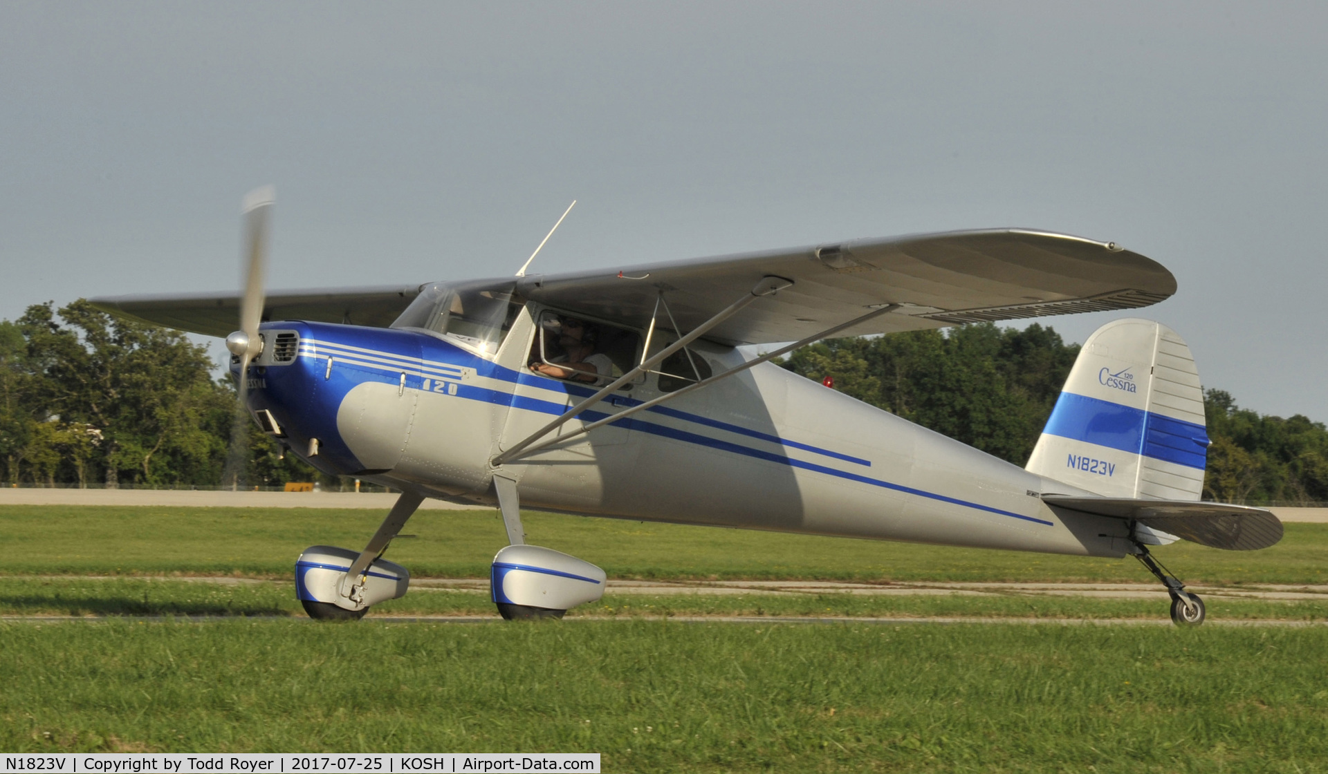 N1823V, 1947 Cessna 120 C/N 14150, Airventure 2017