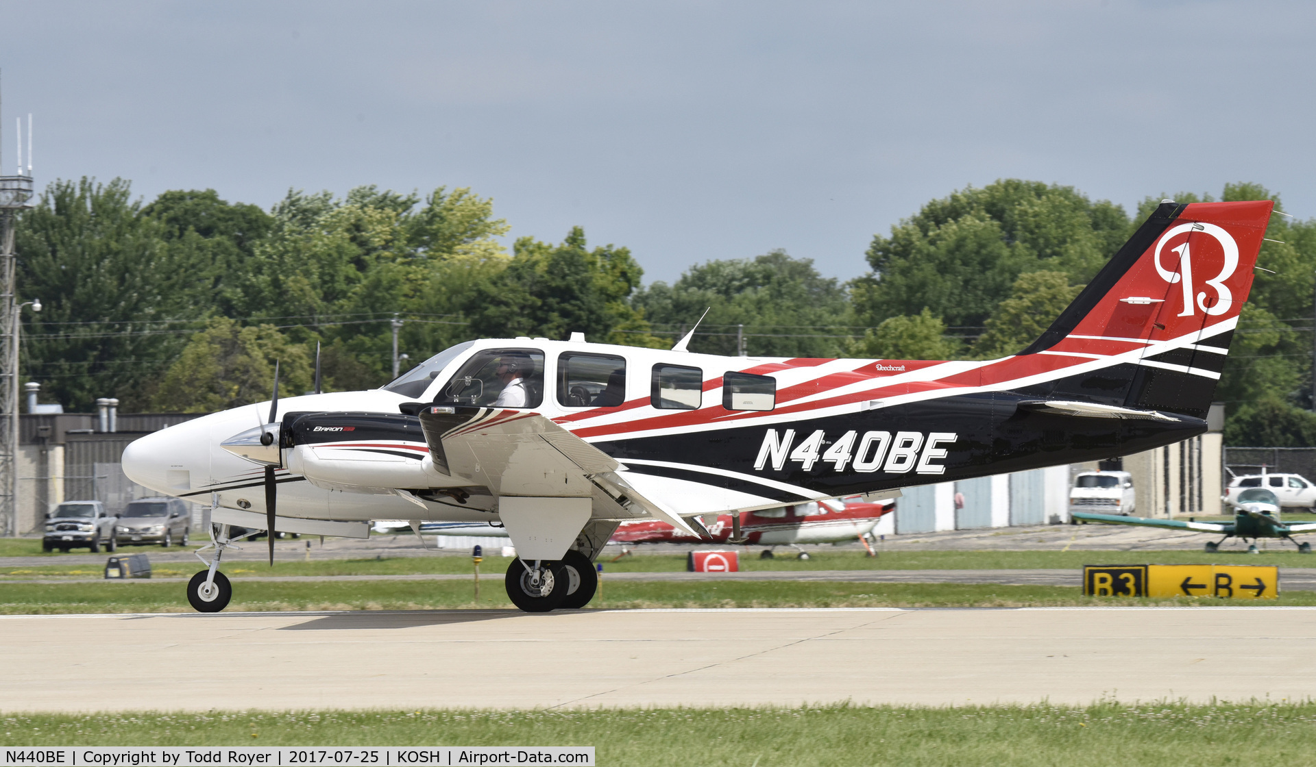 N440BE, 2015 Beechcraft G58 Baron C/N TH-2440, Airventure 2017