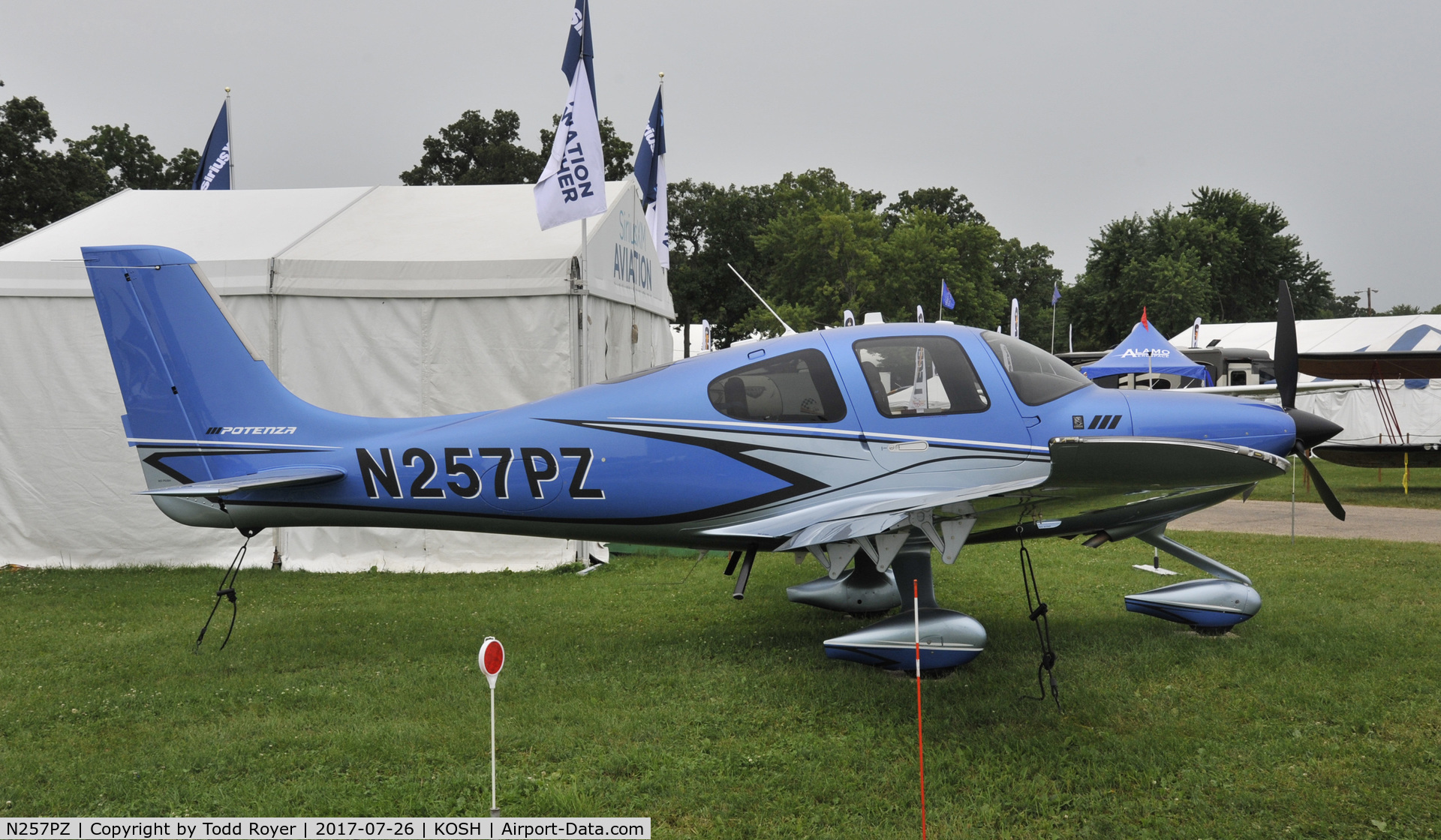 N257PZ, 2017 Cirrus SR22T C/N 1532, Airventure 2017