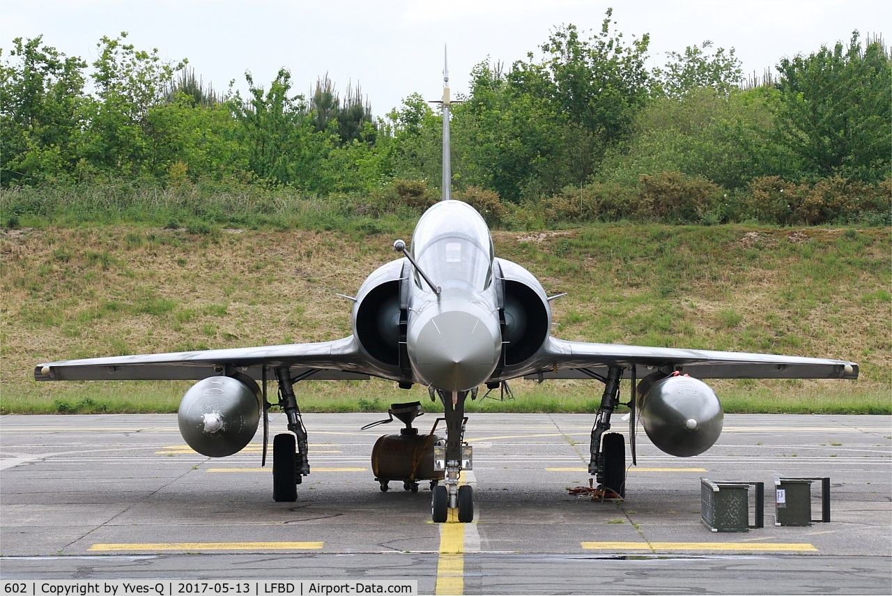 602, Dassault Mirage 2000D C/N 393, Dassault Mirage 2000D, Flight line, Bordeaux-Mérignac (LFBD-BOD) Open day 2017
