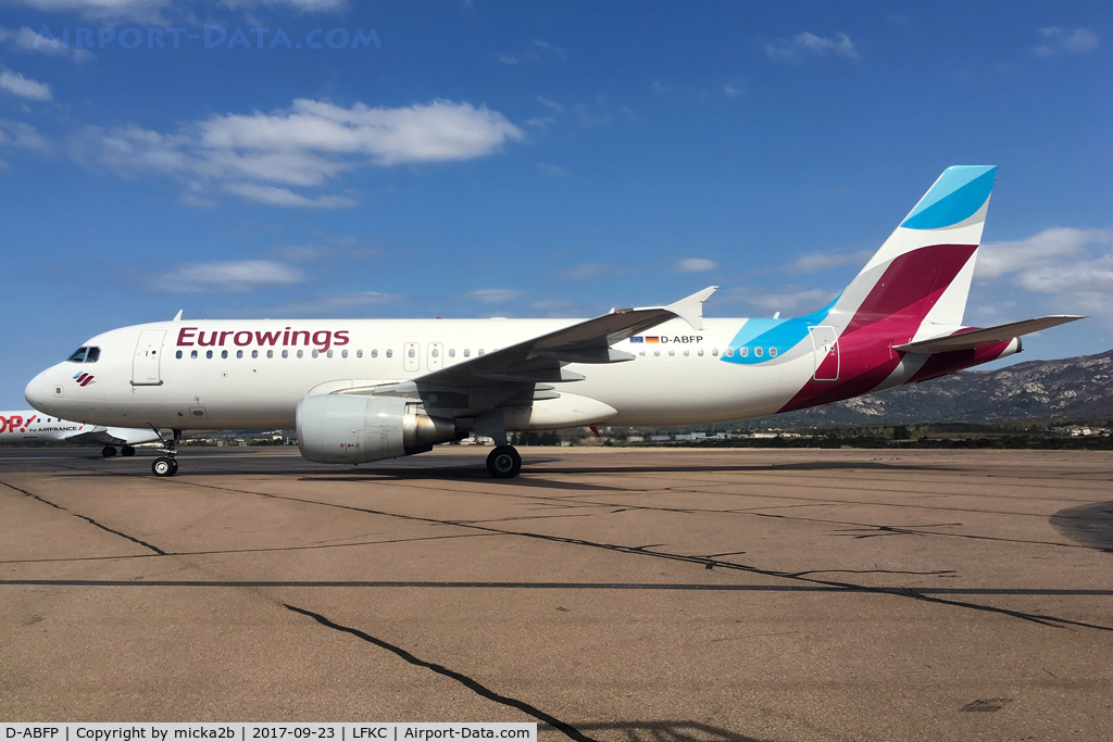 D-ABFP, 2011 Airbus A320-214 C/N 4606, Taxiing. New colours Eurowings
