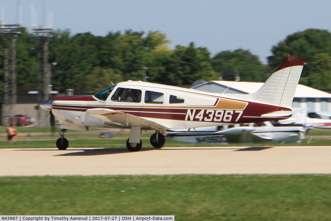 N43967, 1977 Piper PA-28R-201 Cherokee Arrow III C/N 28R-7737140, 1977 Piper PA-28R-201, c/n: 28R-7737140