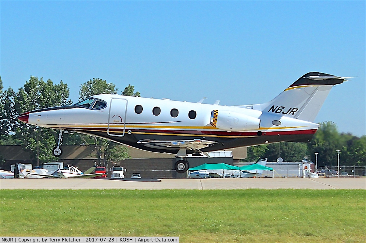 N6JR, 2011 Hawker Beechcraft 390 Premier 1A C/N RB-281, At 2017 EAA AirVenture at Oshkosh