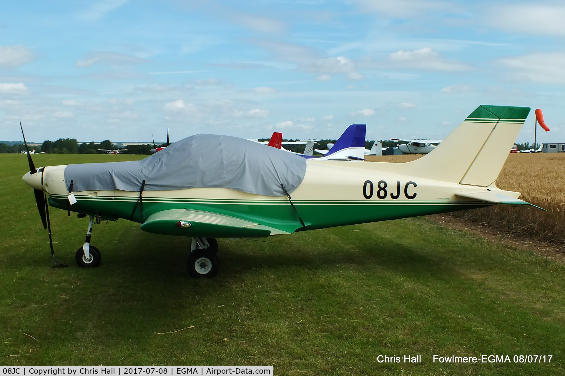 08JC, Alpi Aviation Pioneer 300 STD C/N Not found 08-JC, at Fowlmere