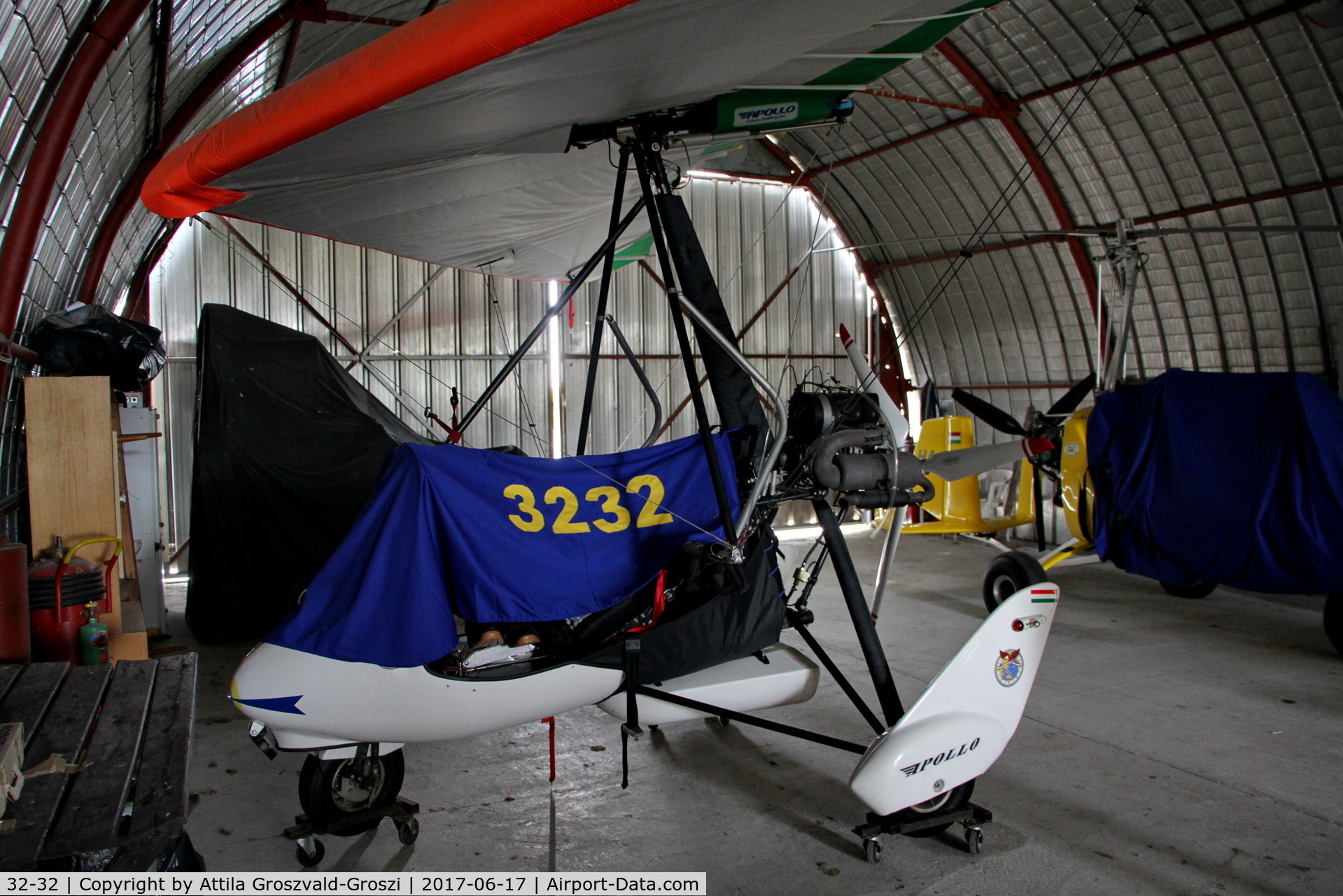 32-32, 2006 Halley Apollo CXMD Racer GT C/N RO 040606, Balatonkeresztúr Airfield, Hungary