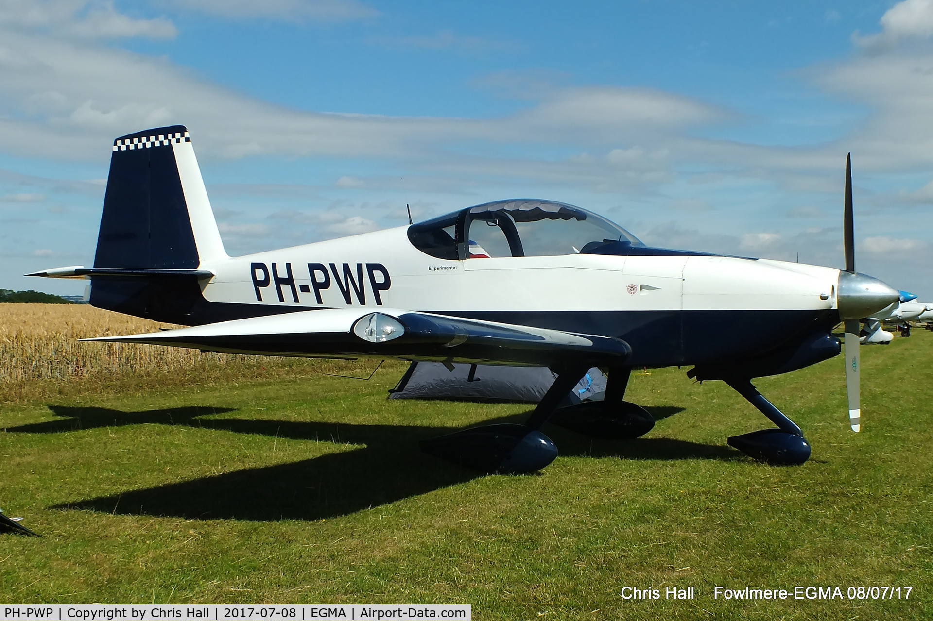 PH-PWP, 2006 Vans RV-7A C/N 72167, at Fowlmere