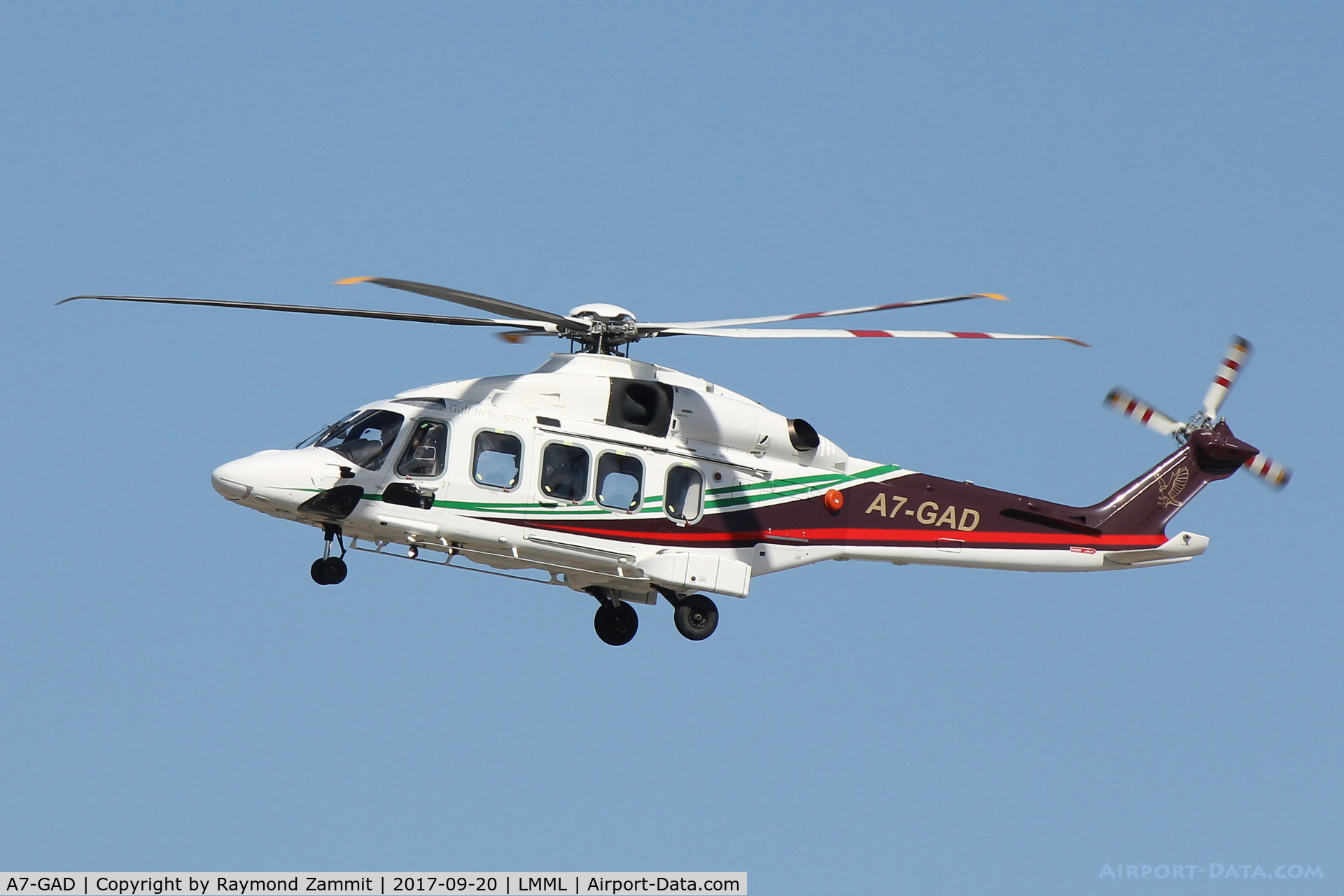 A7-GAD, AgustaWestland AW-189 C/N 49016, Agusta Westland AW-189 A7-GAD Gulf Helicopters