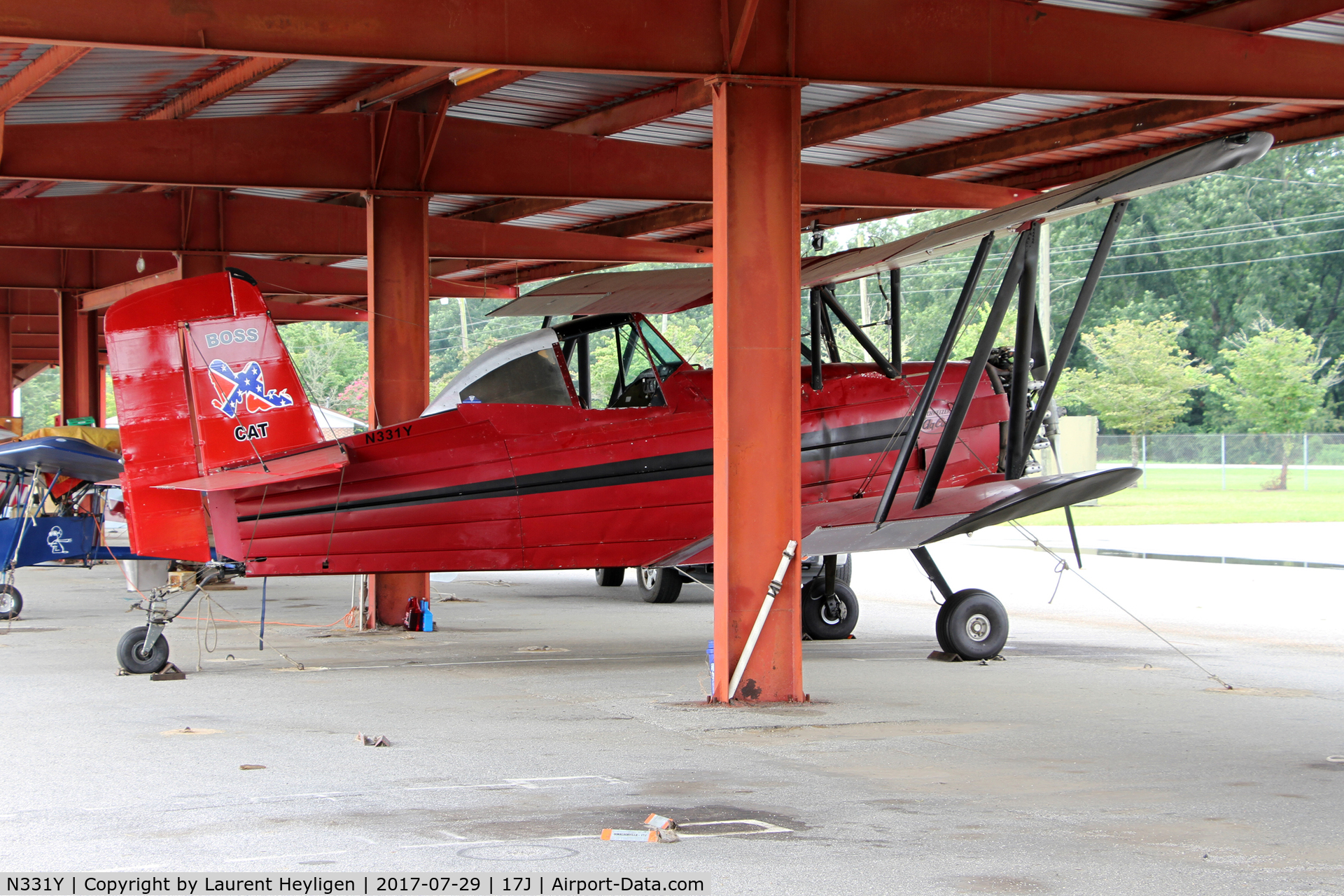 N331Y, Grumman G-164 C/N 206, Taken at Donalsonville Municipal Airport, Alabama