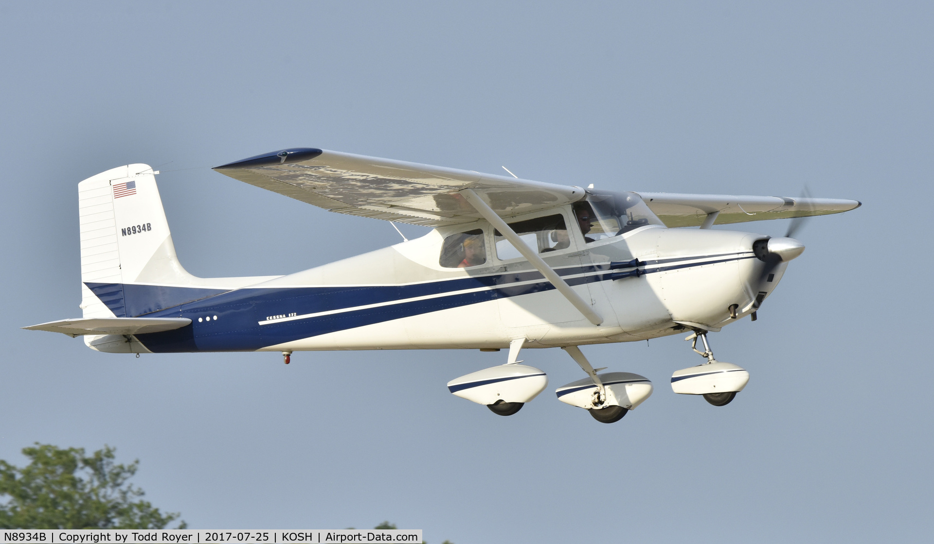 N8934B, 1958 Cessna 172 C/N 36634, Airventure 2017