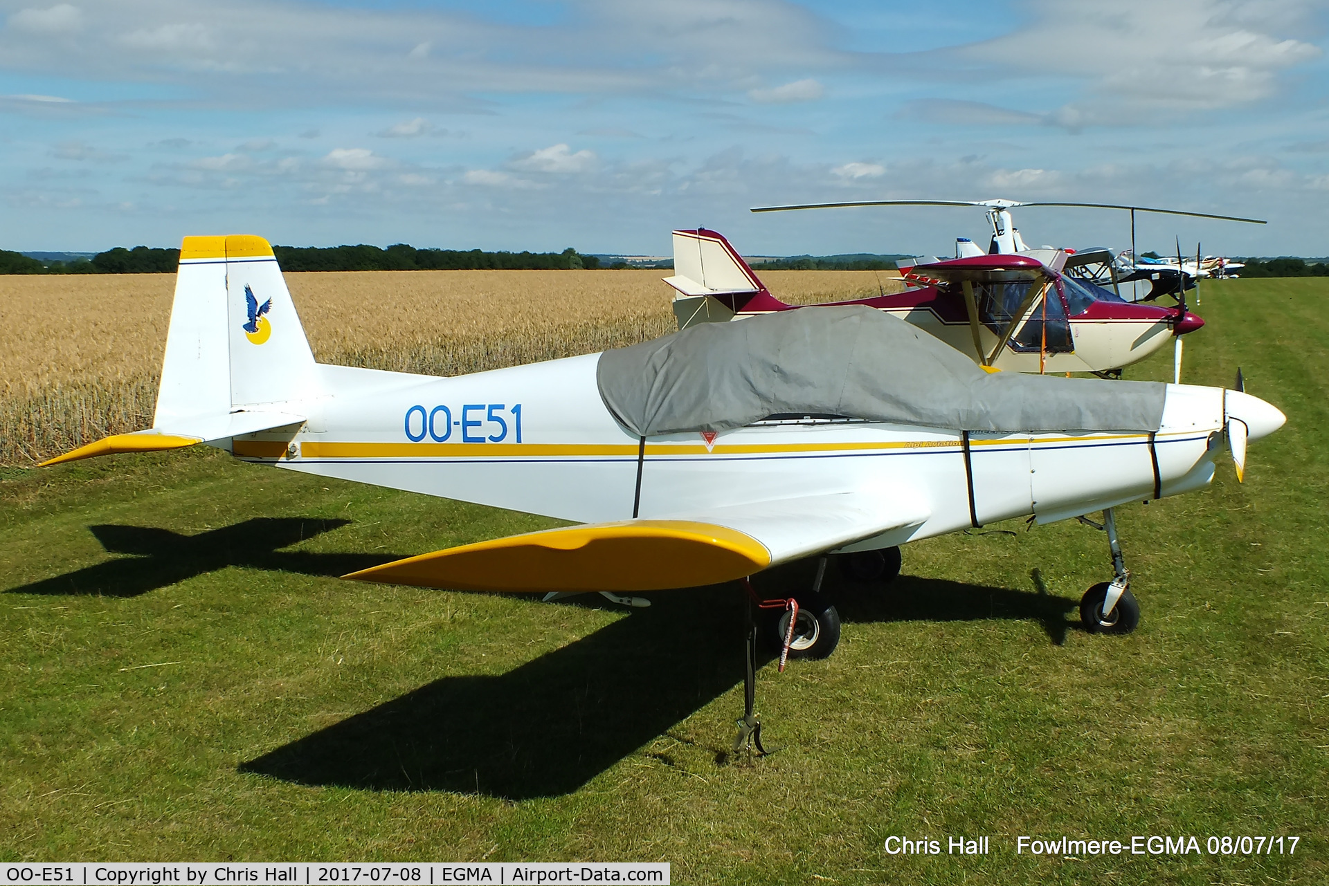 OO-E51, 2004 Alpi Aviation Pioneer 200WF C/N 67, at Fowlmere