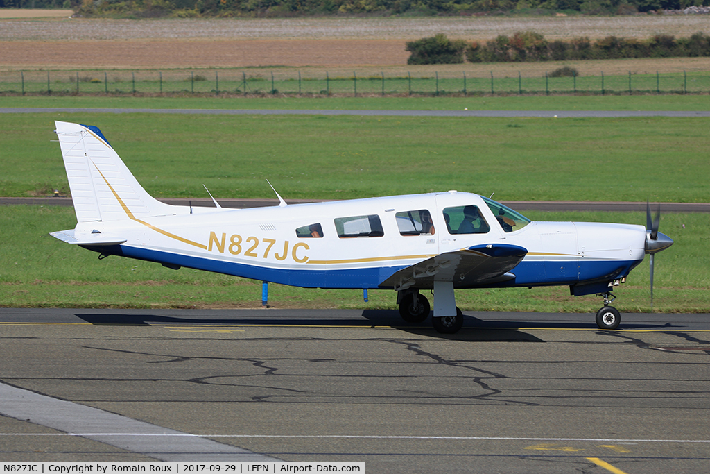 N827JC, Piper PA-32R-301 Saratoga SP C/N 32R-8113044, Taxiing
