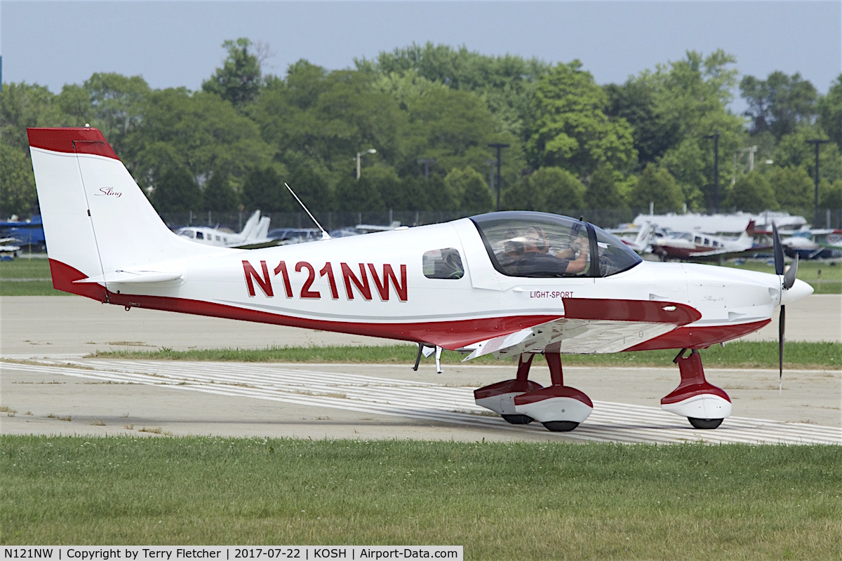 N121NW, 2017 The Airplane Factory Sling LSA C/N 234, At 2017 EAA AirVenture at Oshkosh