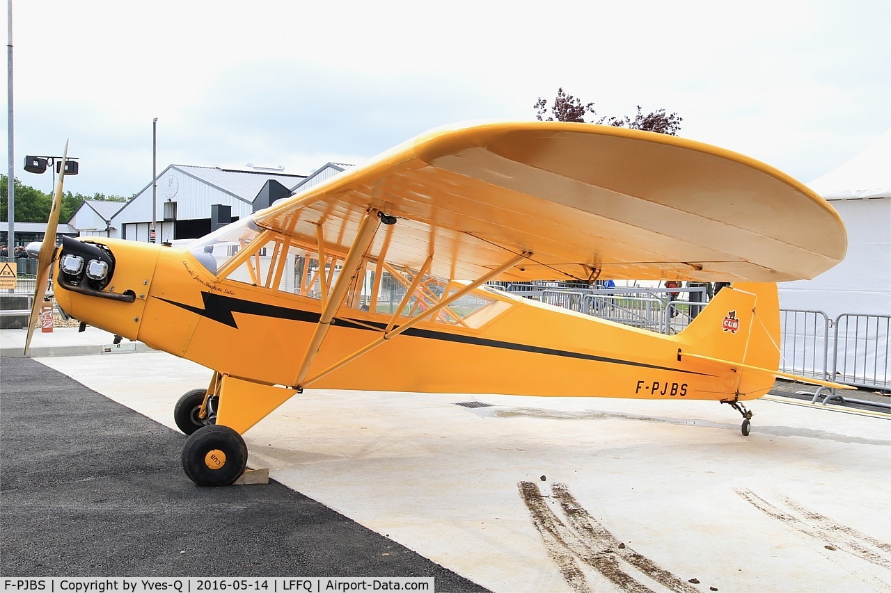 F-PJBS, Wag-Aero Sport Trainer C/N 3303, Wag-Aero Sport Trainer, Static park, La Ferté-Alais airfield (LFFQ) Airshow 2016