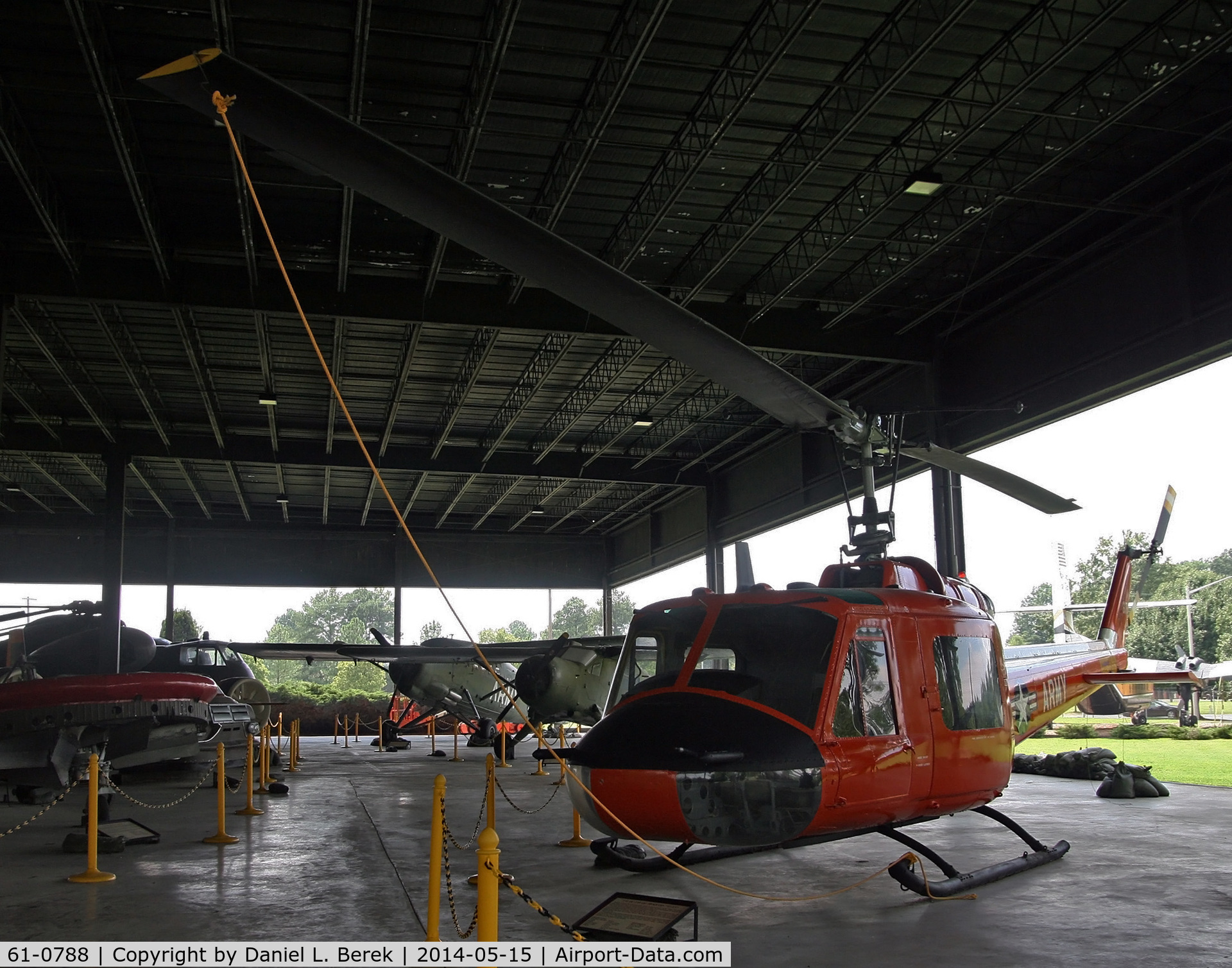 61-0788, 1961 Bell UH-1B-BF Iroquois C/N 368, Bell UH-1B Iroquois (61-0788) plumage