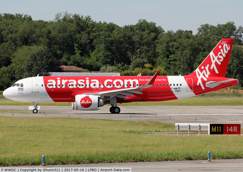 F-WWDC, 2017 Airbus A320-251N C/N 7591, C/n 7591 - To be HS-CBB