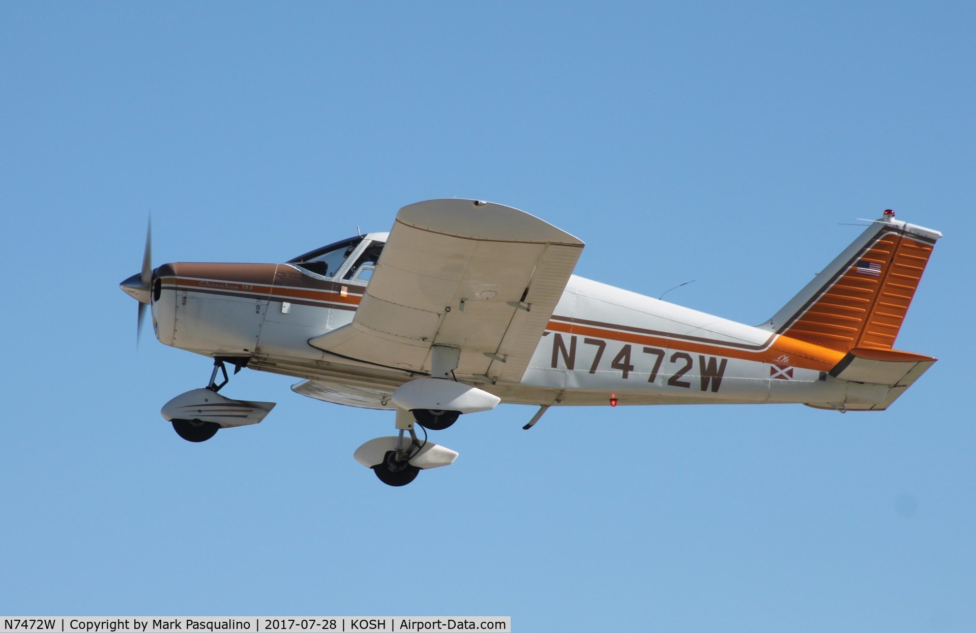 N7472W, 1963 Piper PA-28-180 Cherokee C/N 28-1377, Piper PA-28-180