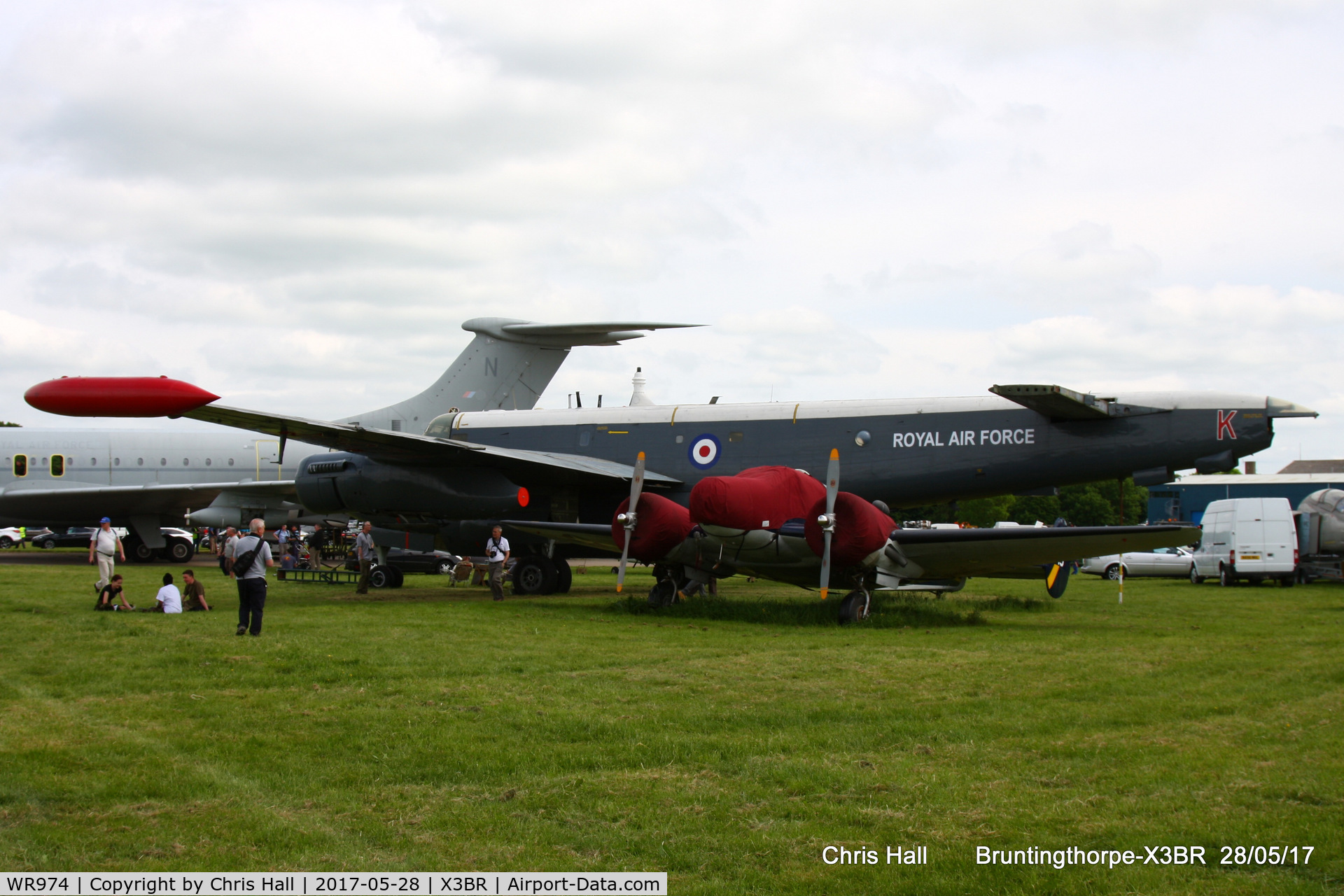 WR974, 1957 Avro 716 Shackleton MR.3/3 C/N Not found WR974, Cold War Jets open day 2017