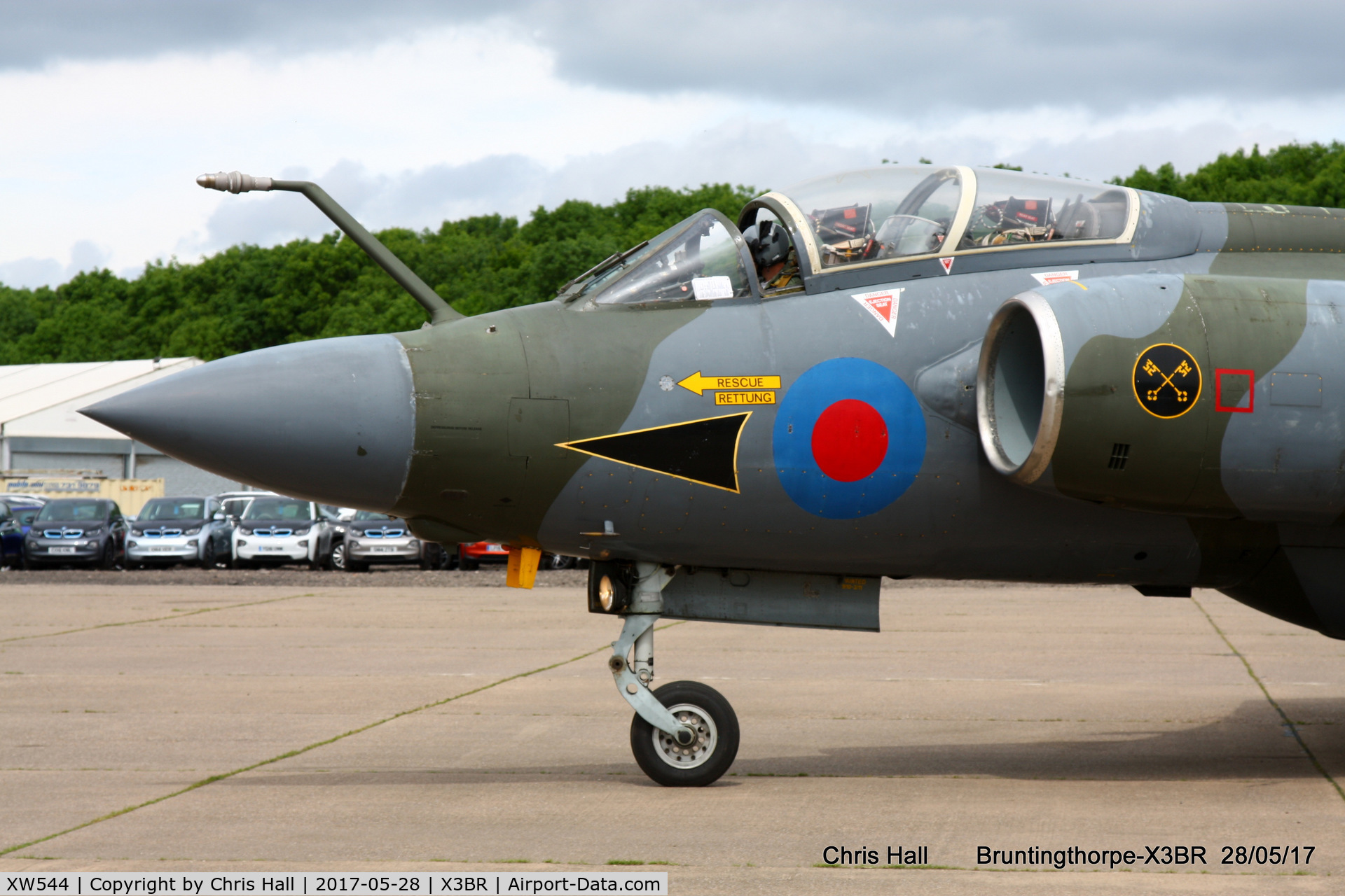 XW544, 1972 Hawker Siddeley Buccaneer S.2B C/N B3-05-71, Cold War Jets open day 2017