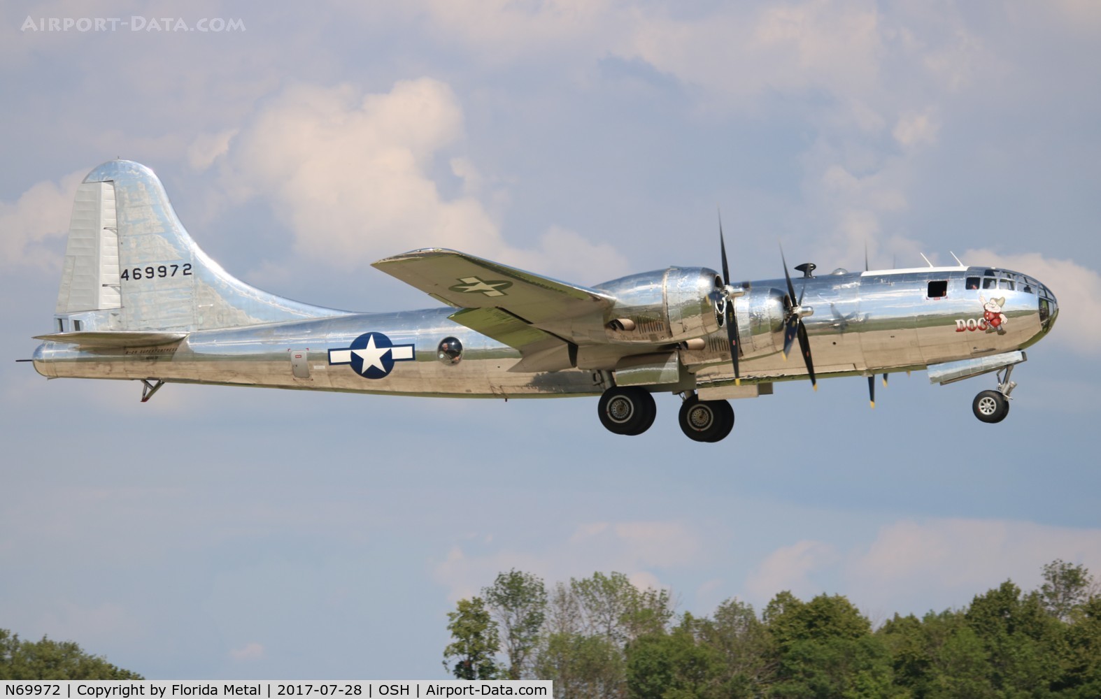 N69972, 1944 Boeing TB-29 (B-29-70-BW) Superfortress C/N 10804, TB-29 Doc