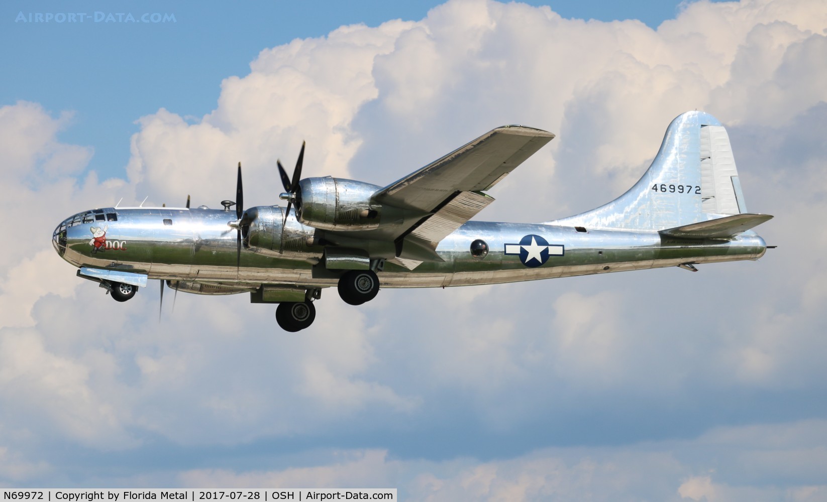 N69972, 1944 Boeing TB-29 (B-29-70-BW) Superfortress C/N 10804, B-29 Doc