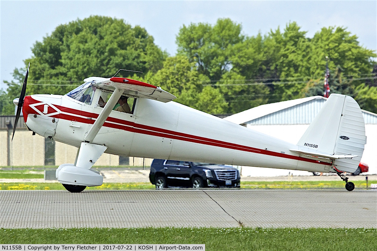 N1155B, 1947 Luscombe 8A C/N 5782, At 2017 EAA AirVenture at Oshkosh