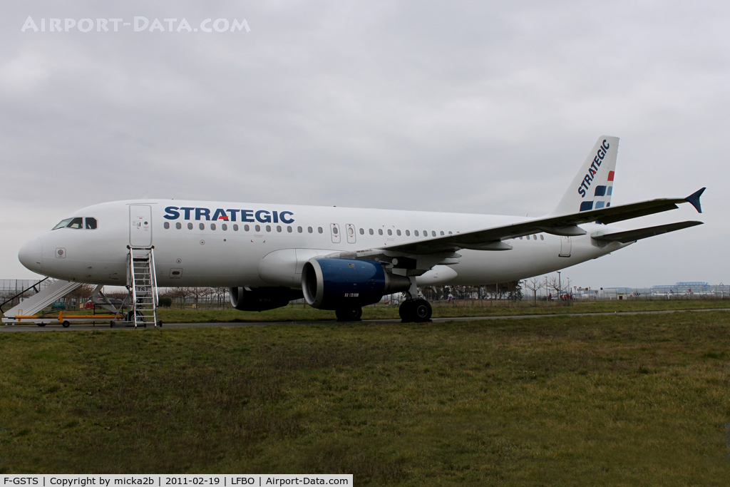 F-GSTS, 1993 Airbus A320-212 C/N 420, Stocked