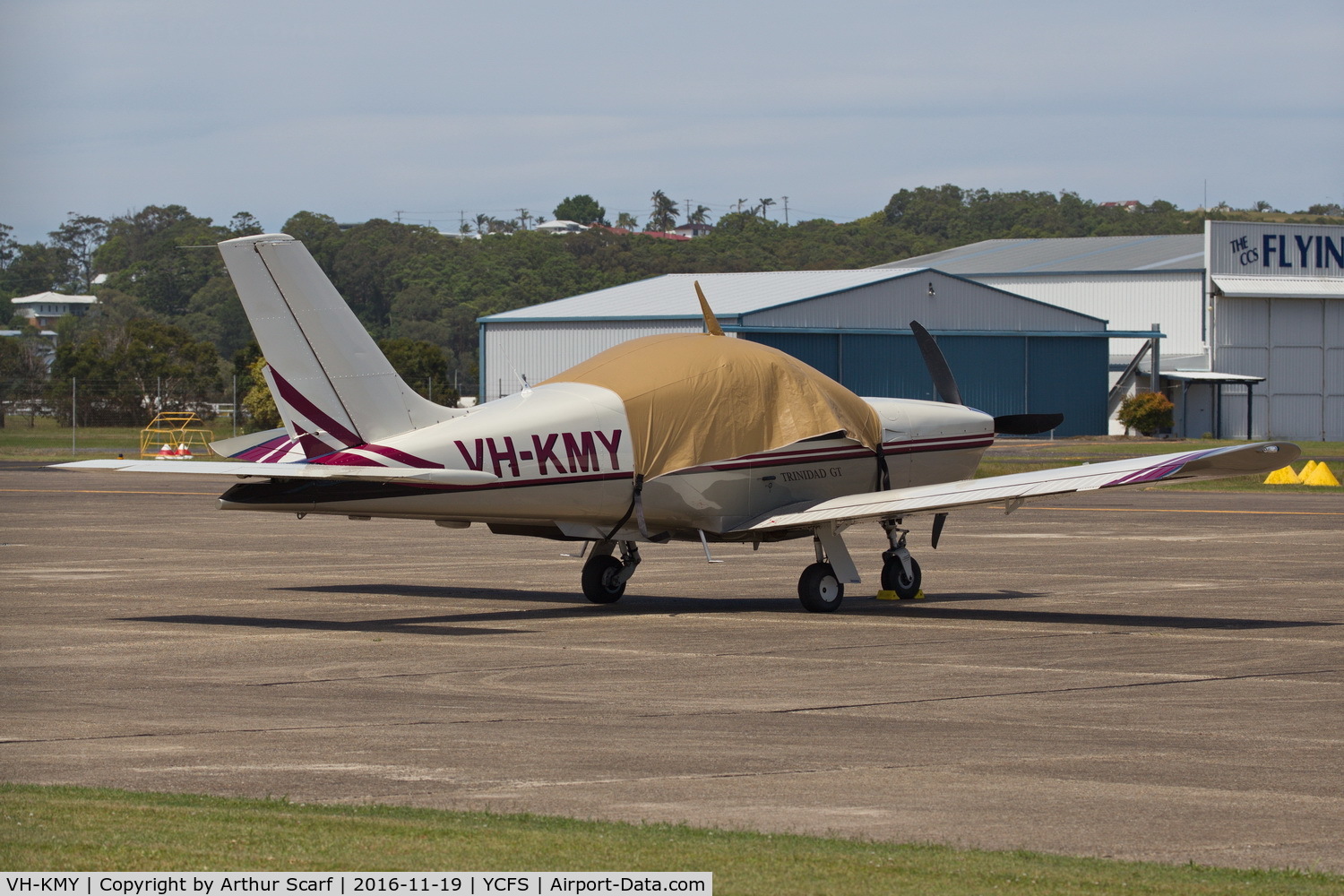 VH-KMY, 1989 Socata TB-20 Trinidad C/N 915, Coffs Harbour Airport NSW 2015