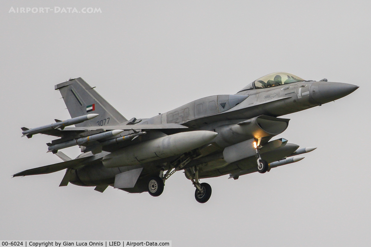 00-6024, Lockheed Martin F-16E Fighting Falcon BLOCK 60 C/N RE-24, WAR LIBIA