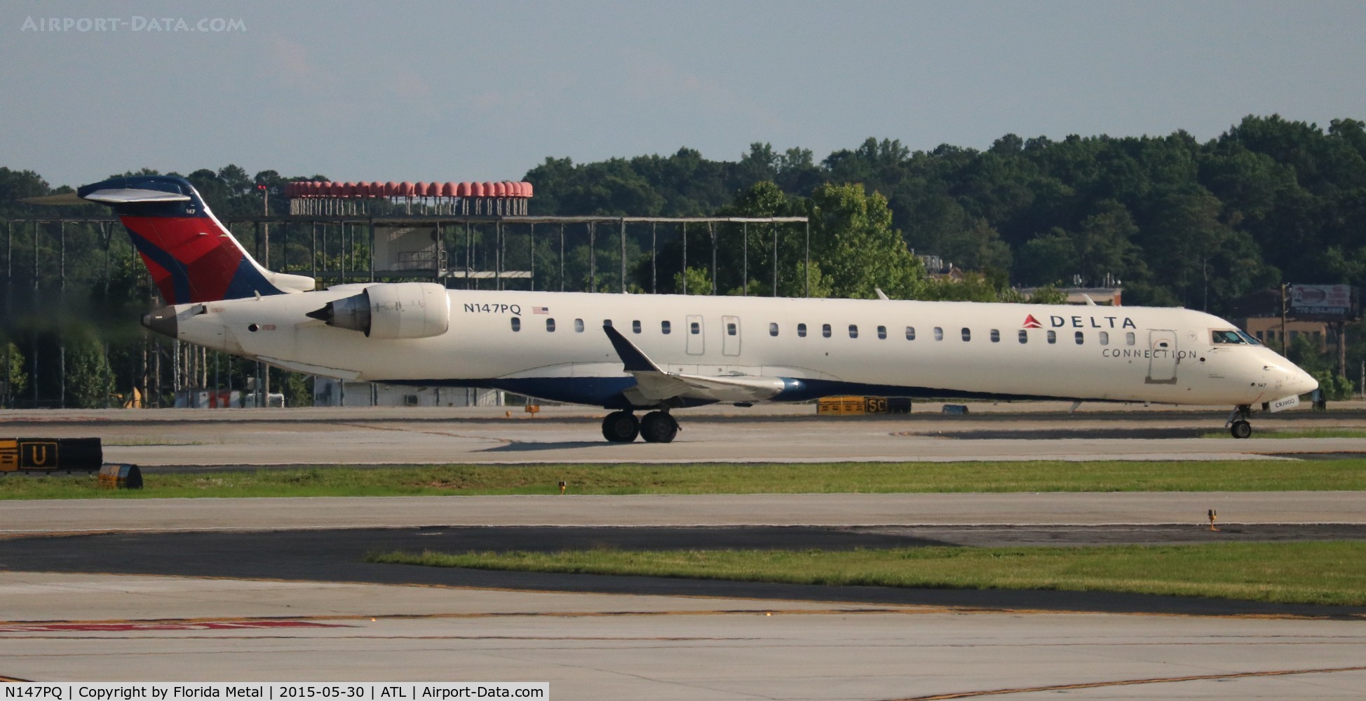 N147PQ, 2007 Bombardier CRJ-900ER (CL-600-2D24) C/N 15147, Delta Connection