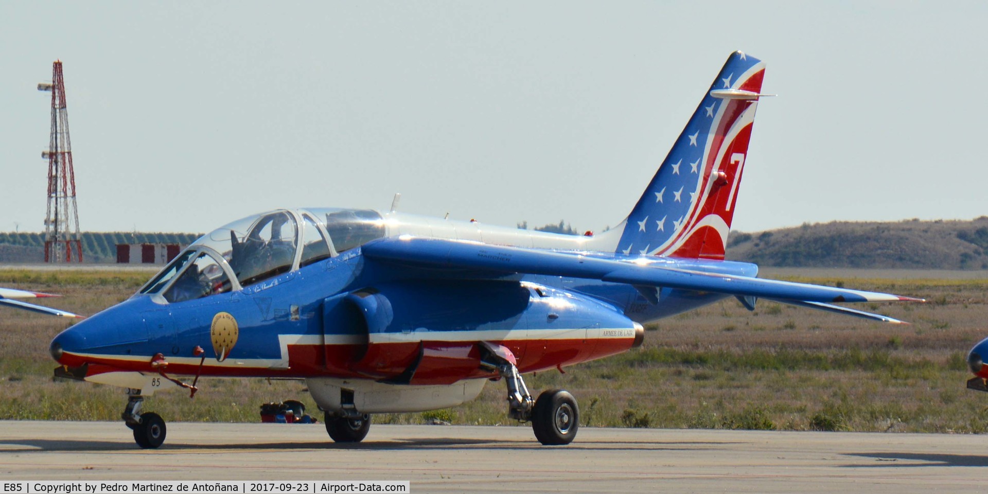 E85, Dassault-Dornier Alpha Jet E C/N E85, Aeropuerto Internacional Lleida-Alguaire