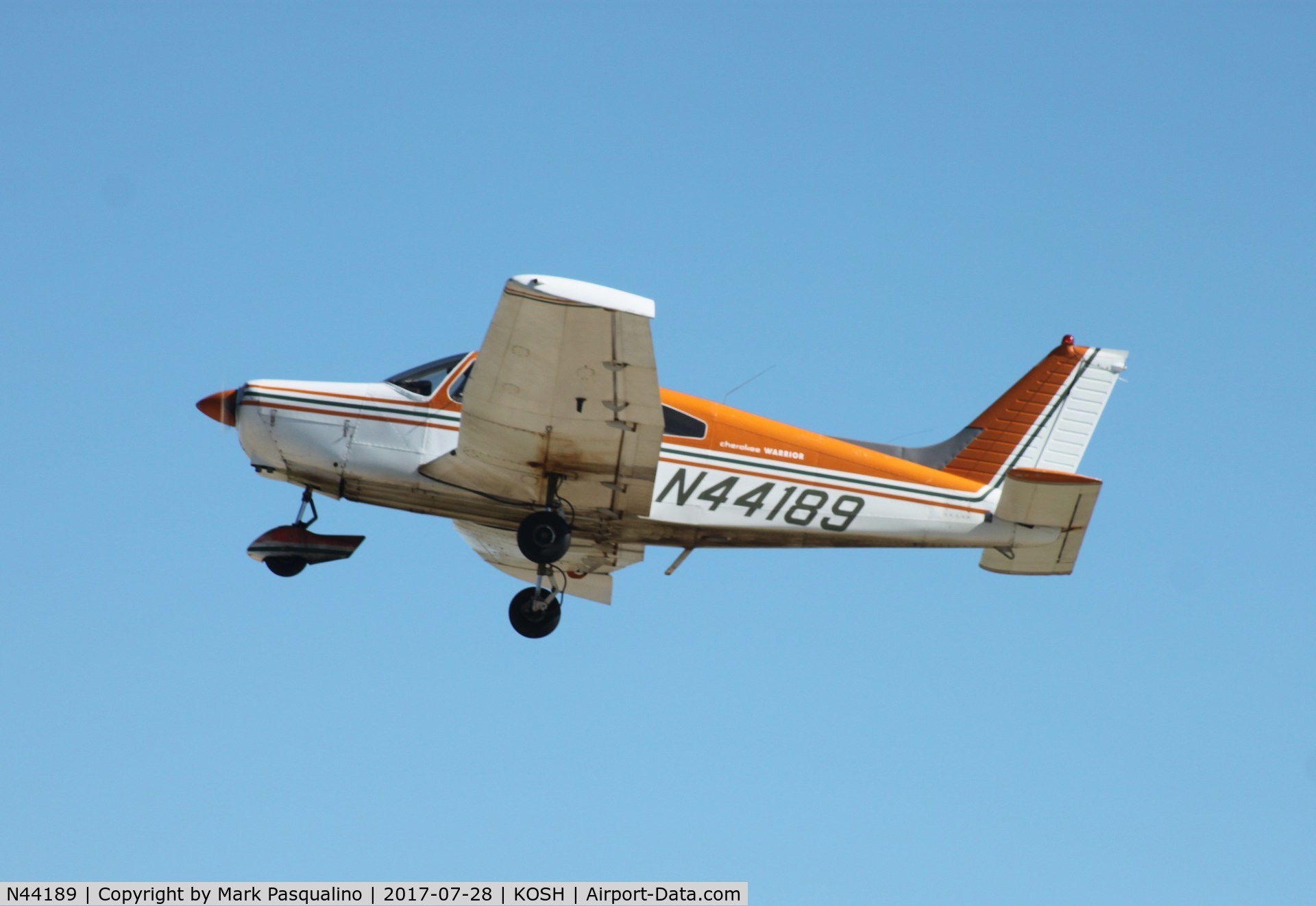 N44189, 1974 Piper PA-28-151 Cherokee C/N 28-7415598, Piper PA-28-151