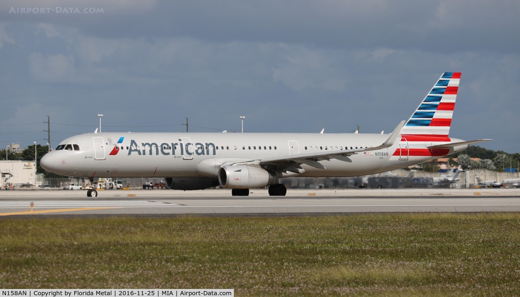N158AN, 2016 Airbus A321-231 C/N 7009, American