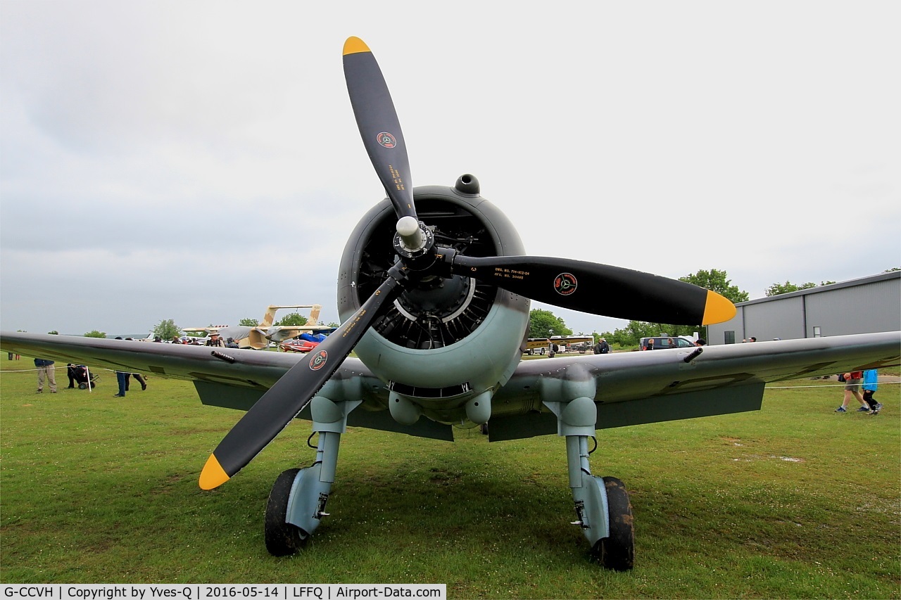 G-CCVH, 1939 Curtiss H-75A-1 C/N 12881, Curtiss H-75A-1, Static display, La Ferté-Alais airfield (LFFQ) Airshow 2016