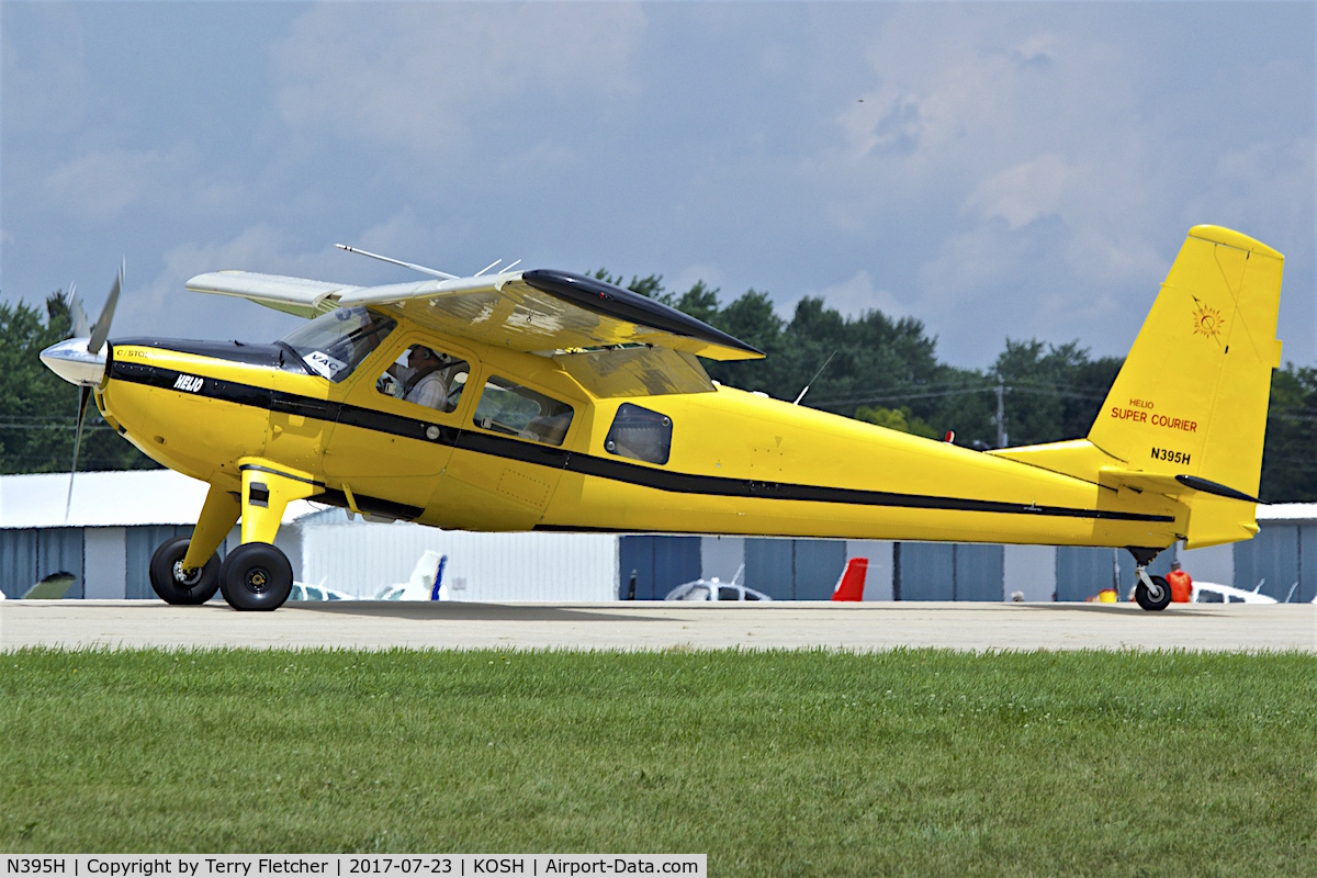 N395H, 1959 Helio H-395 Super Courier C/N 514, At 2017 EAA AirVenture at Oshkosh