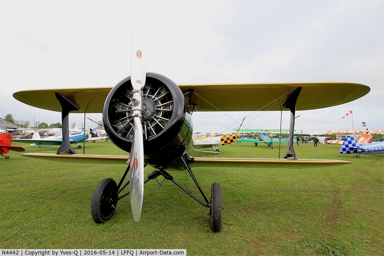 N4442, 1936 Laird LC-RW300 C/N 203, Laird LC-RW300, Static park, La Ferté-Alais (LFFQ) air show 2016