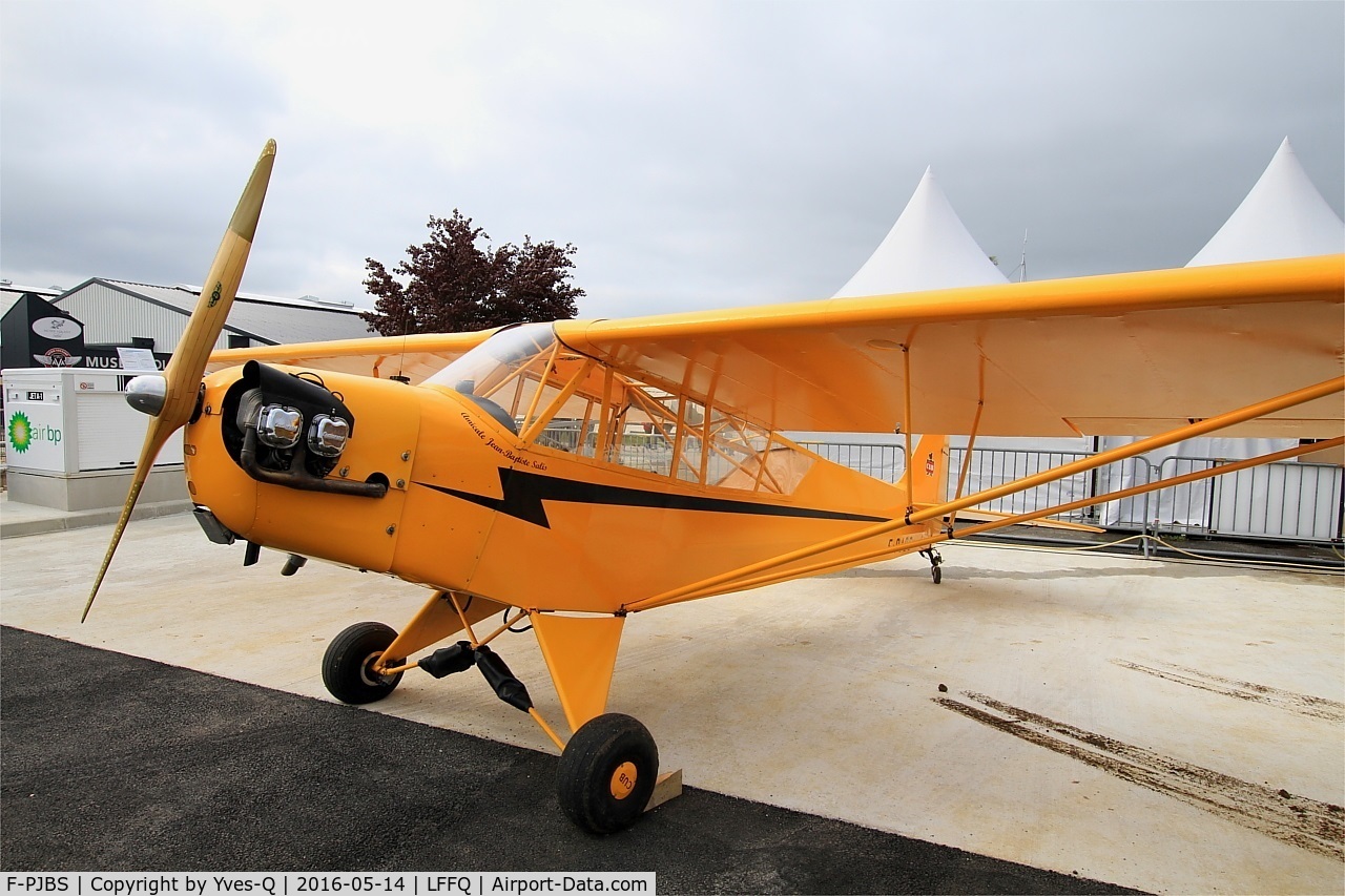 F-PJBS, Wag-Aero Sport Trainer C/N 3303, Wag-Aero Sport Trainer, Static park, La Ferté-Alais airfield (LFFQ) Airshow 2016