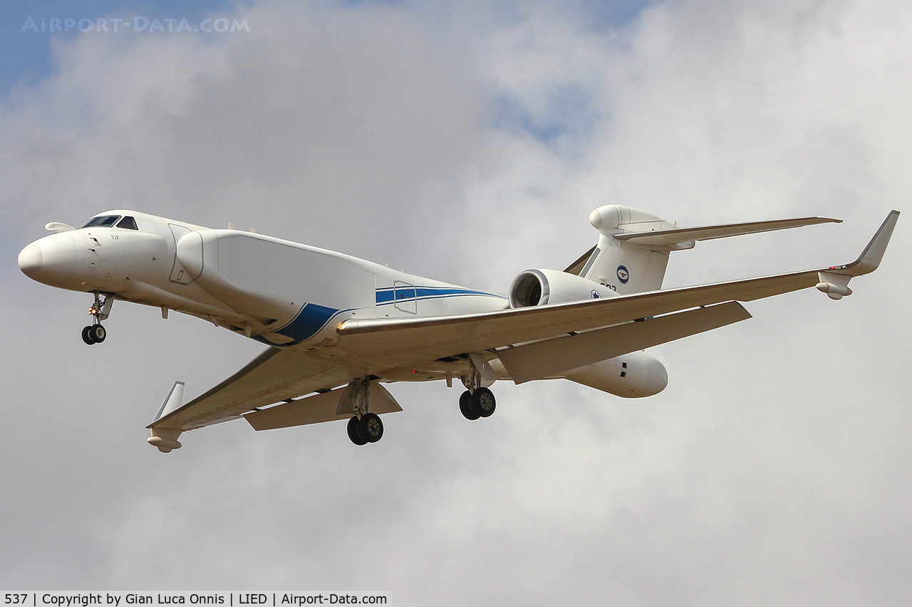 537, 2004 Gulfstream Aerospace G-V-SP Gulfstream G550 Eitam C/N 5037, LANDING