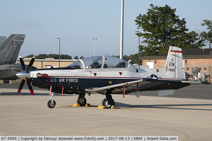 07-3895, 2007 Raytheon T-6A Texan II C/N PT-454, T-6A Texan II 07-3895 EN from 459th FTS 