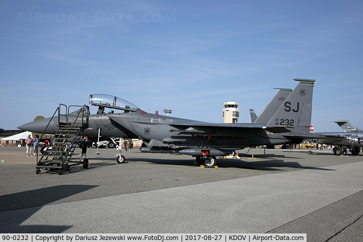 90-0232, 1990 McDonnell Douglas F-15E Strike Eagle C/N 1161/E134, F-15E Strike Eagle 90-0232 SJ from 335th FS 