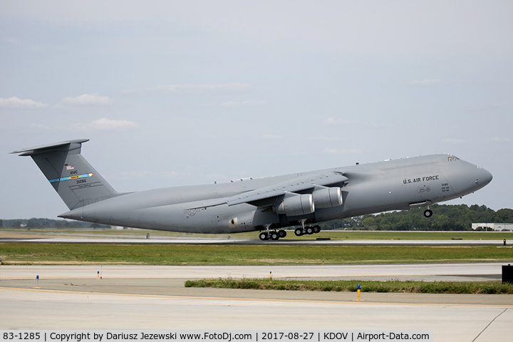 83-1285, 1983 Lockheed C-5M Super Galaxy C/N 500-0082, C-5M Super Galaxy 83-1285  from 9th AS 